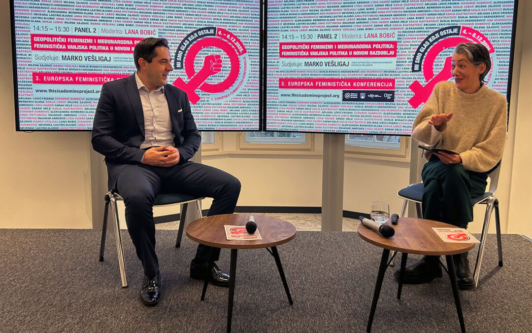 Sigurnija Europa ne gradi se utrkom u naoružavanju, nego ulaganjem u mir i prava žena