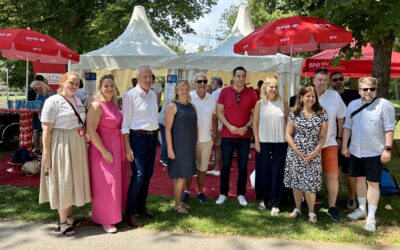 VIDEO: Vešligaj u Grazu podržao Doris Kampus uoči lokalnih izbora i razgovarao s austrijskim vicekancelarom Andreasom Bablerom