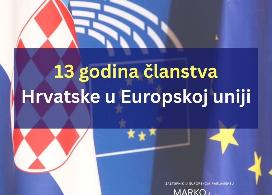 Prije 13 godina Hrvatska je postala članicom Europske unije!
